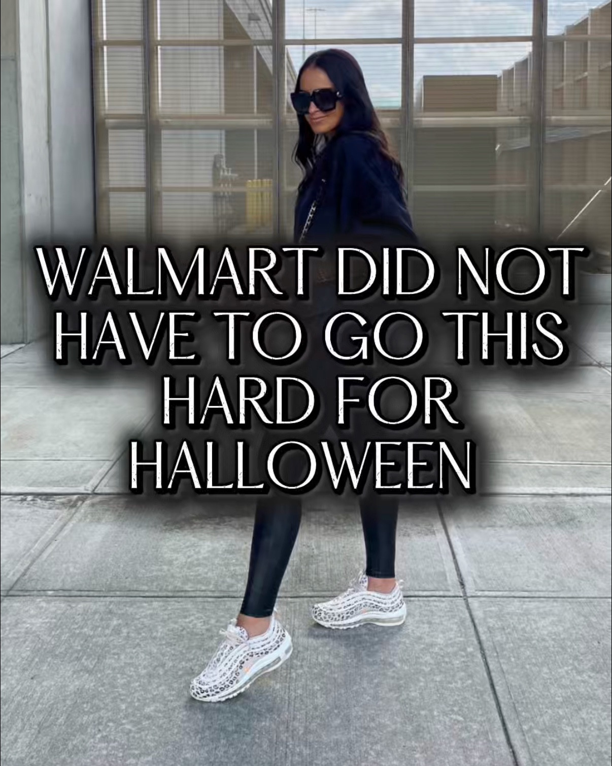Walmart did not have to go this hard for Halloween