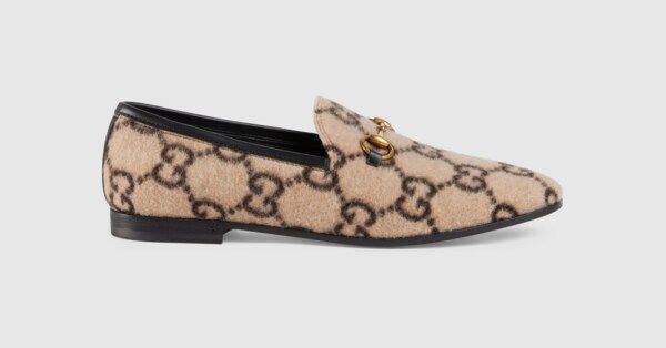 Women's Gucci Jordaan GG wool loafer | Gucci (US)