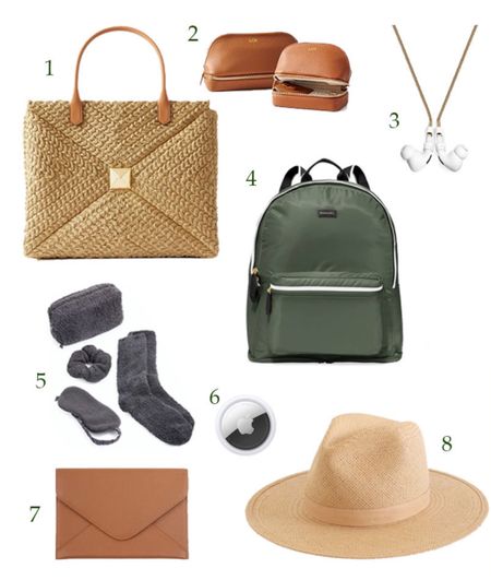 Have a travel enthusiast or jet setter in your life? Here are some gifts they will love to take with them on their next adventure!

1. Carryall 
2. Travel organizer 
3. AirPod Chain
4. Fold up Travel Backpack
5. Cozy travel set 
6. Apple air tag
7. Carry all pouch 
8. Foldable fedora 

#giftguide #giftsforher #giftsformom #giftsforwife #girlfriendgifts #giftsforhim #packing #packinggifts #travelgifts #traveler #jetset #jetsetter #adventuregifts  #valentino  #travelmusthaves  #giftideas #giftguide 

#LTKHoliday #LTKtravel #LTKGiftGuide