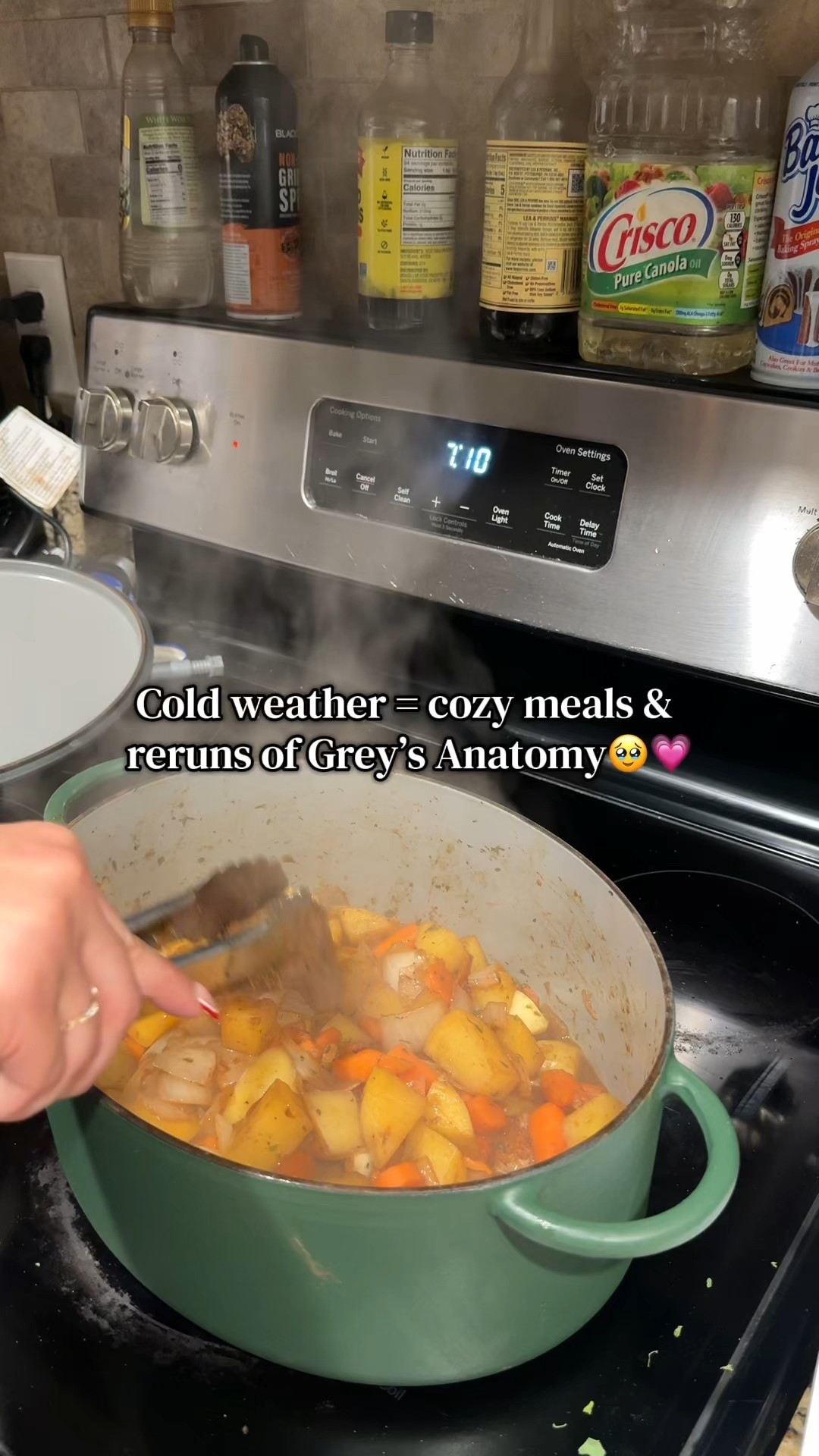 I love going to the store and saving money to where I can make two meals out of one😭😭 I got 3 lbs of chuck roast for $18!!  I split the meat in half so I can make birria one night, but it’s roast time right now🤤😍  I even got the bag of carrots for .77 cents and you just can’t beat it.  I went store brand on the rice and then that saved some coins too👏🏽👏🏽 if you have a @Tom Thumb  around, get a reward number and enjoy the savings!💗 #momlife #groceryhacks #dayinthelife #simplymadisynn #dinner 

Dutch oven is from great jones and I love it!!!  

#LTKfoodie #LTKdayinmylife #LTKgrwm