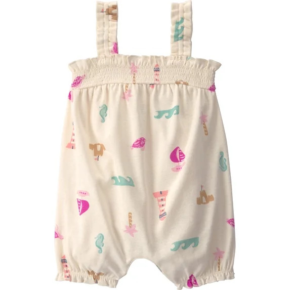Carter's Child of Mine Baby Girl Romper, One-Piece, Sizes 0/3-24 Months | Walmart (US)