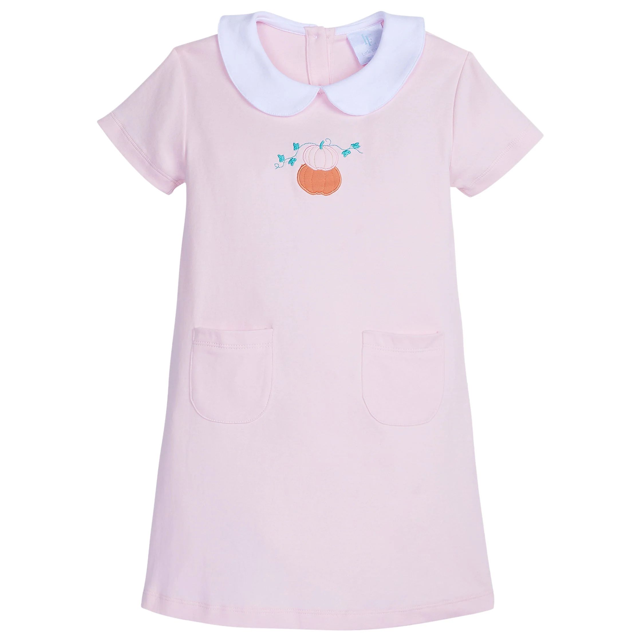 Girl's Libby Pumpkin Dress - Casual Play Dresses | Little English