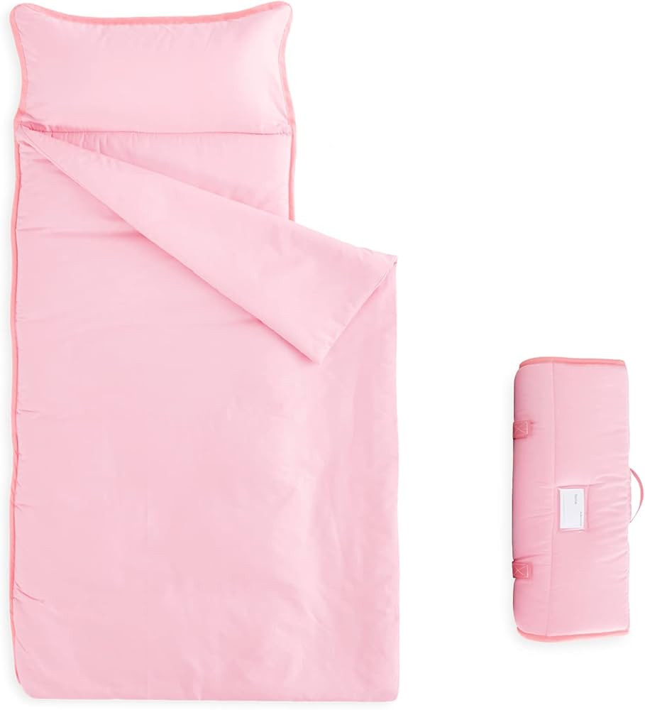 Wake In Cloud - Toddler Nap Mat with Pillow and Blanket, for Kids Boys Girls in Kindergarten Dayc... | Amazon (US)