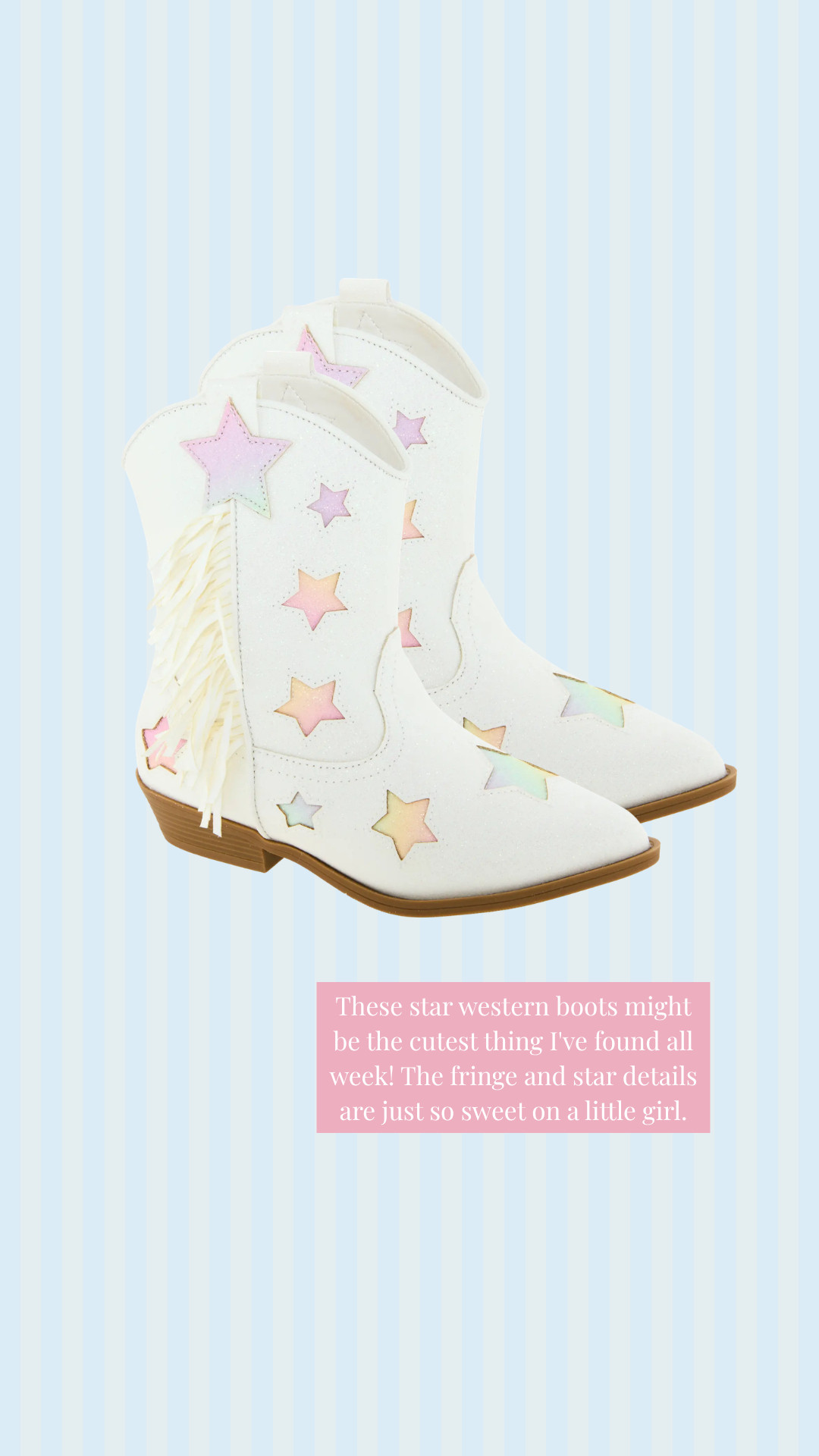 How cute are these little girl cowgirl boots! 

 