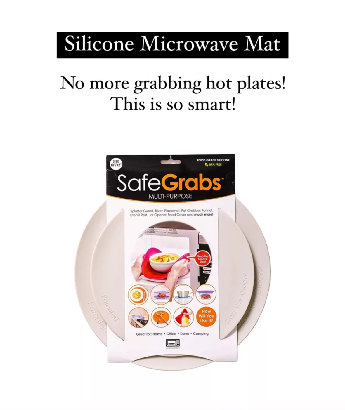 Safe Grabs Multi-Purpose Silicone Mats on