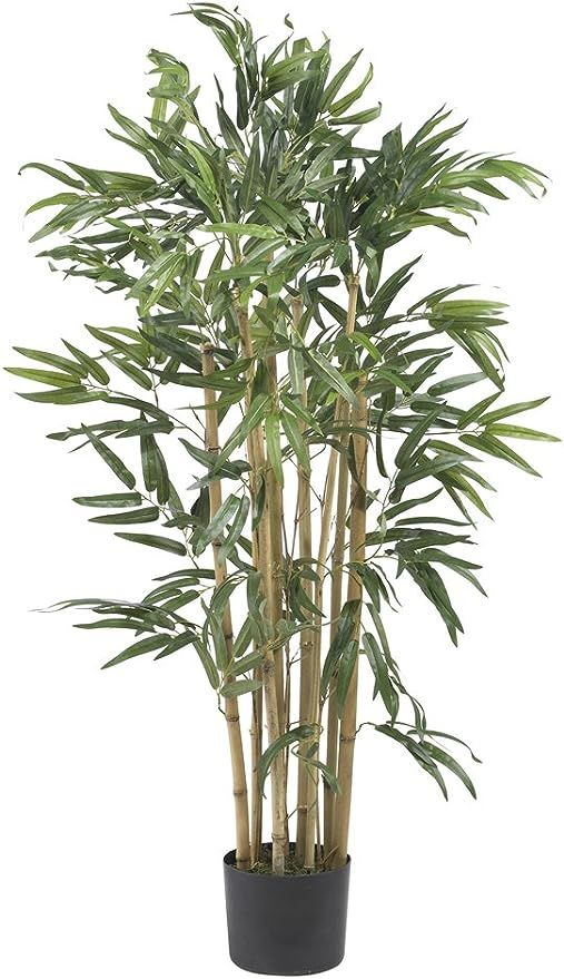Nearly Natural 3ft. Multi Bambusa Bamboo Silk Tree | Amazon (US)