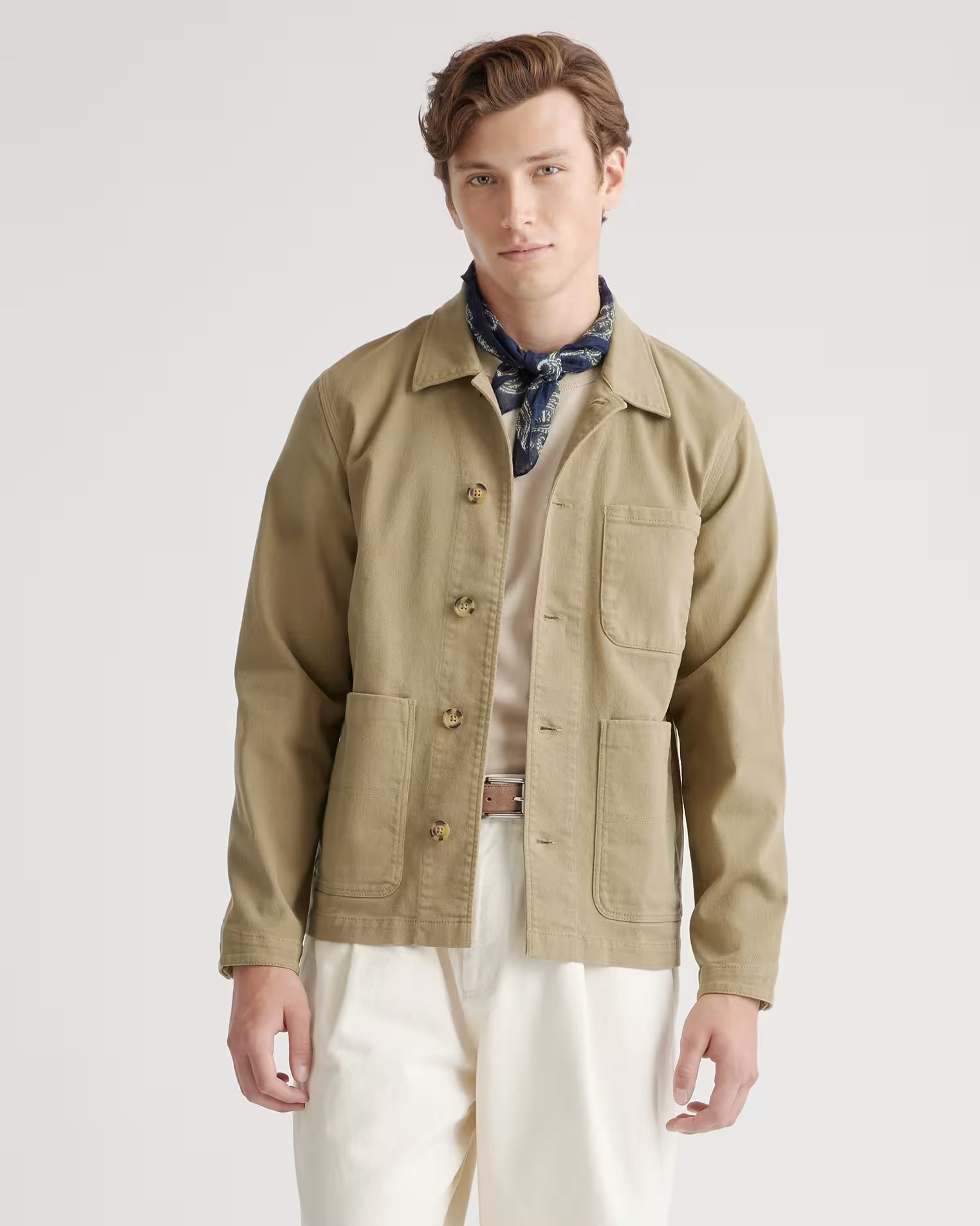 Organic Comfort Stretch Chore Jacket | Quince