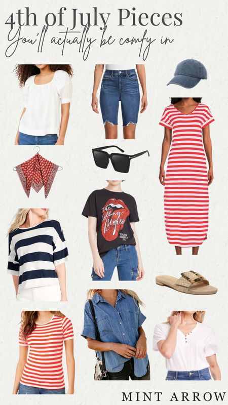 4th of July outfit ideas you’ll feel comfortable in all day long! 🇺🇸

#LTKSeasonal #LTKstyletip #LTKFind