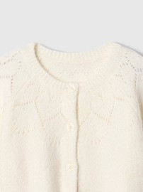 Kids Cropped Pointelle Heart Cardigan | Gap | Gap (US)