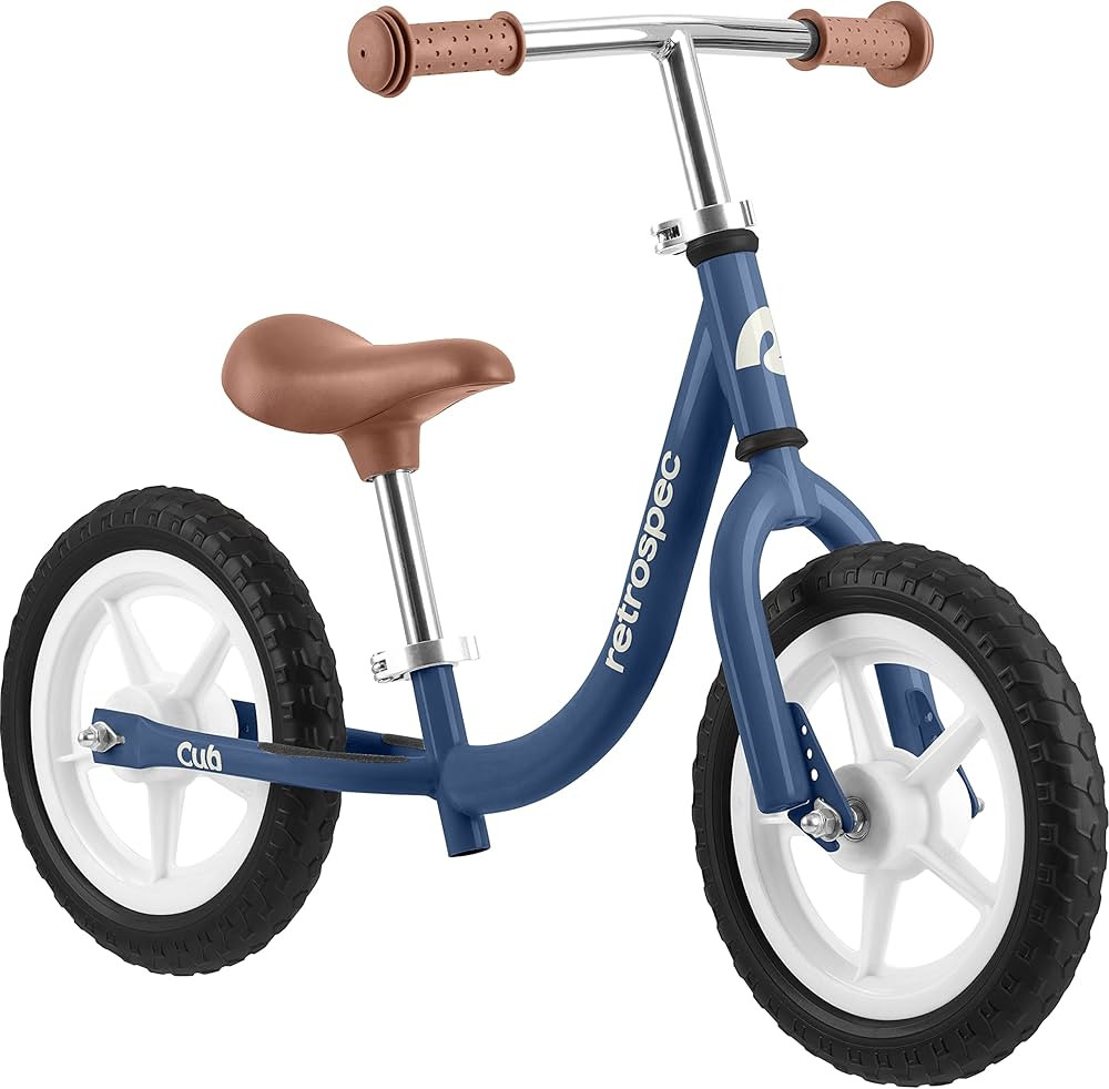 Retrospec Cub Toddler 12" Balance Bike, 18 Months - 3 Years Old, No Pedal Beginner Kids Bicycle f... | Amazon (US)