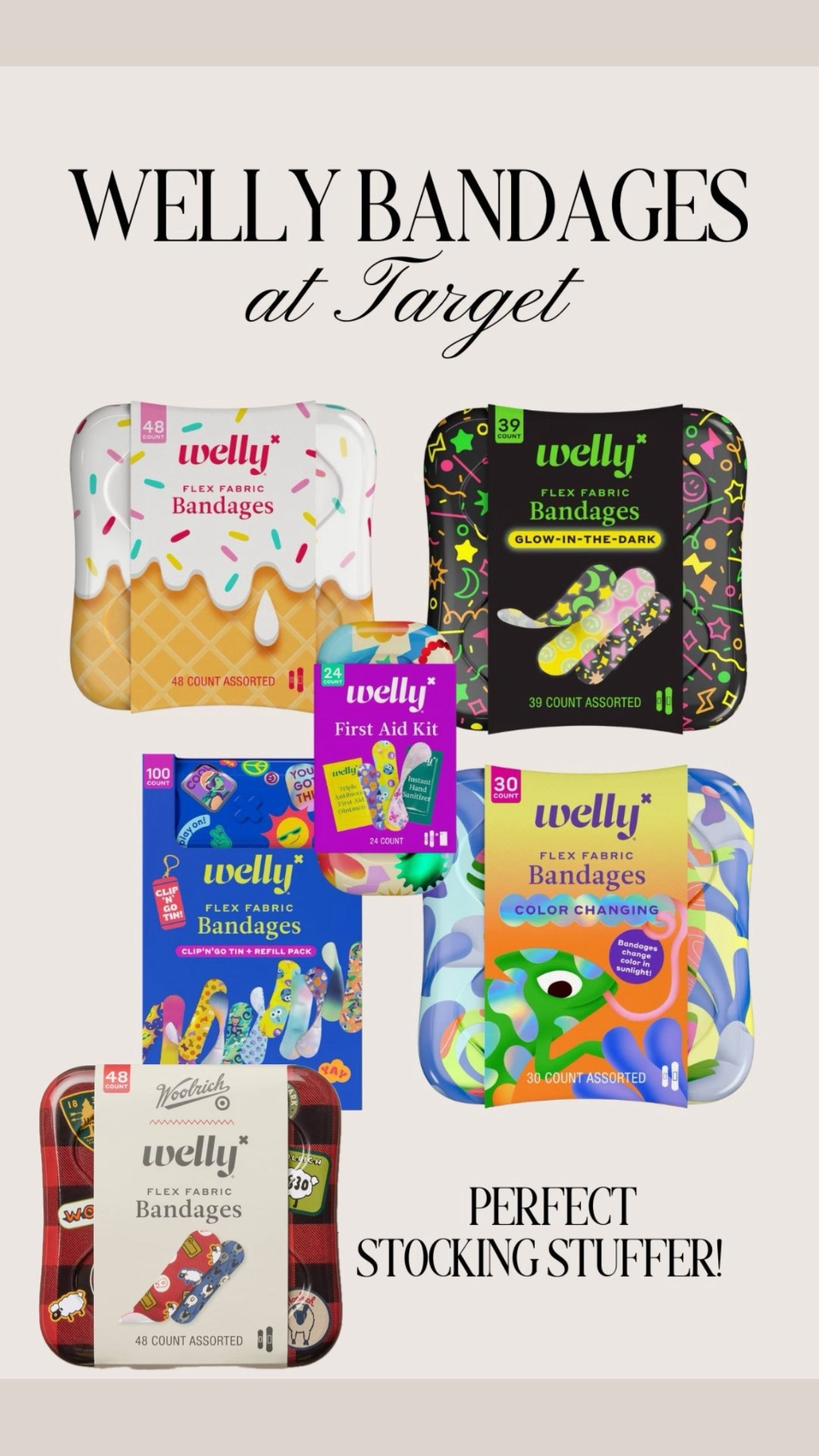 #ad Obsessed with these cute + comfy bandages from Target x Welly — healing never looked this good! 💕✨ #lovewelly #targetpartner #target @getwelly @target 

#LTKBeauty #LTKFamily #LTKFindsUnder50