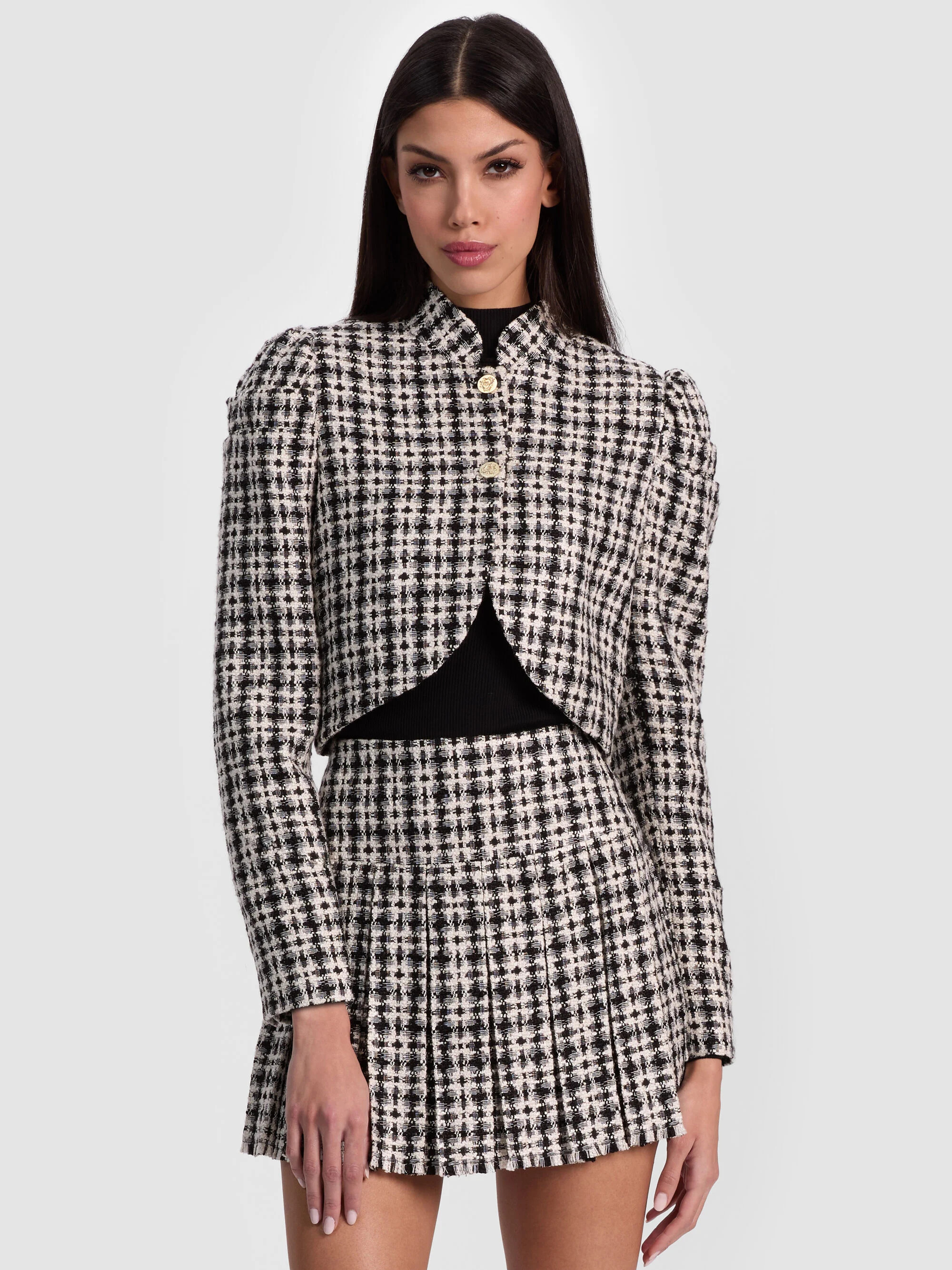 ILARIA CROPPED JACKET | Alice + Olivia