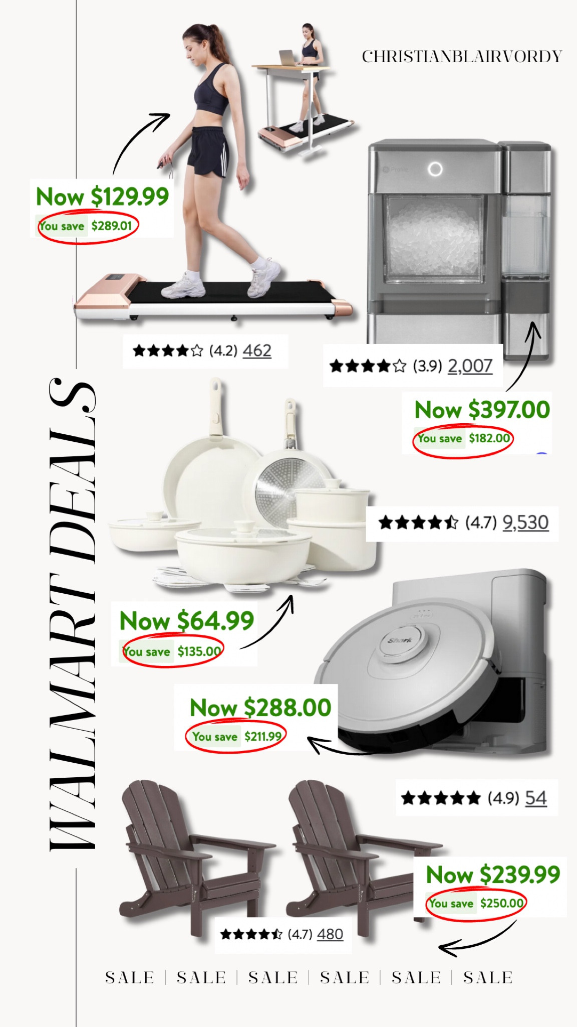 Massive savings at Walmart; all Walmart deals 

#christianblairvordy 

#walmart #deal #sale #savings 

#LTKFindsUnder100 #LTKActive #LTKSaleAlert