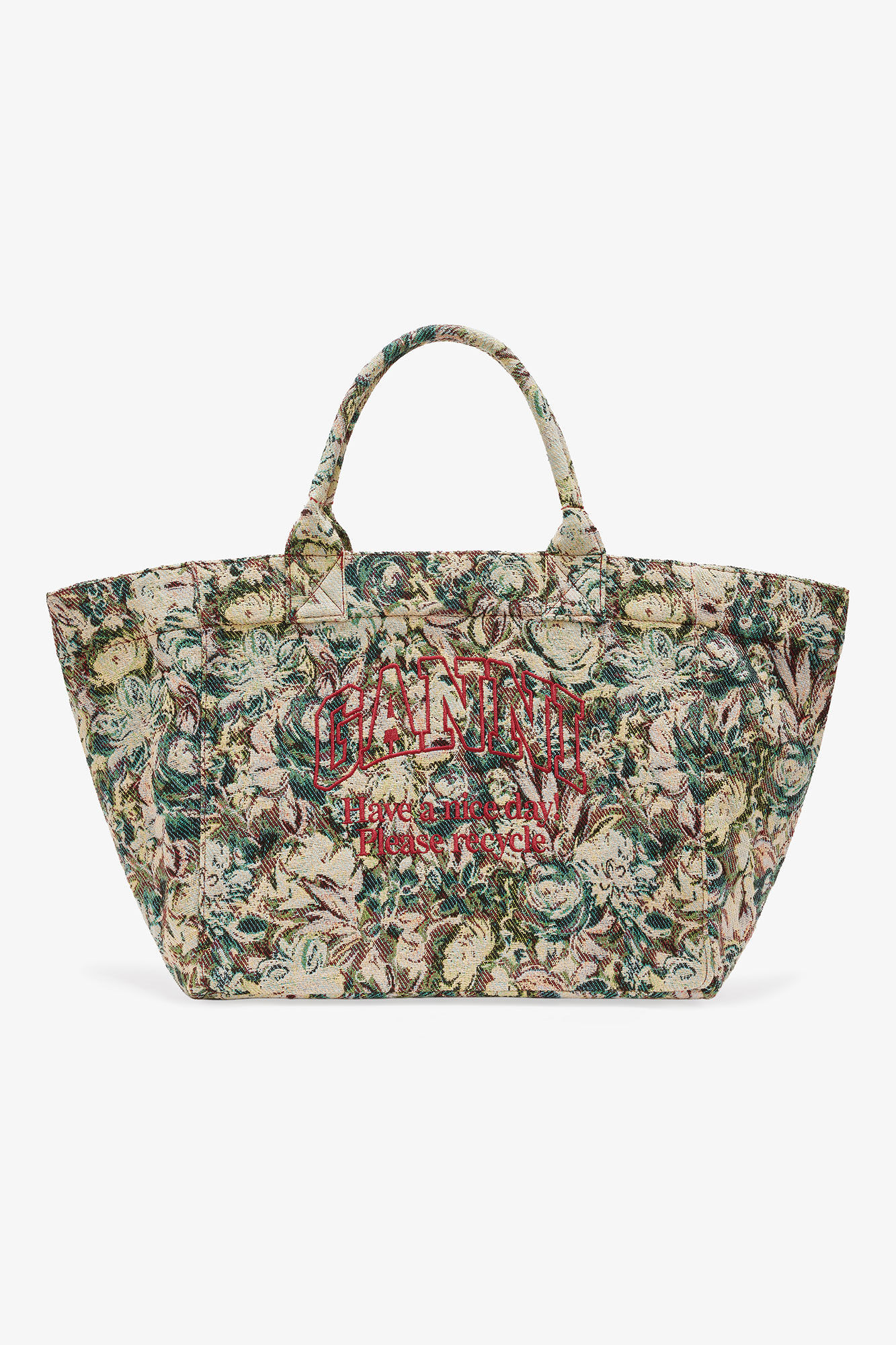 Tapestry XXL Tote | Ganni