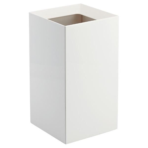 Yamazaki White Veil Trash Can | The Container Store