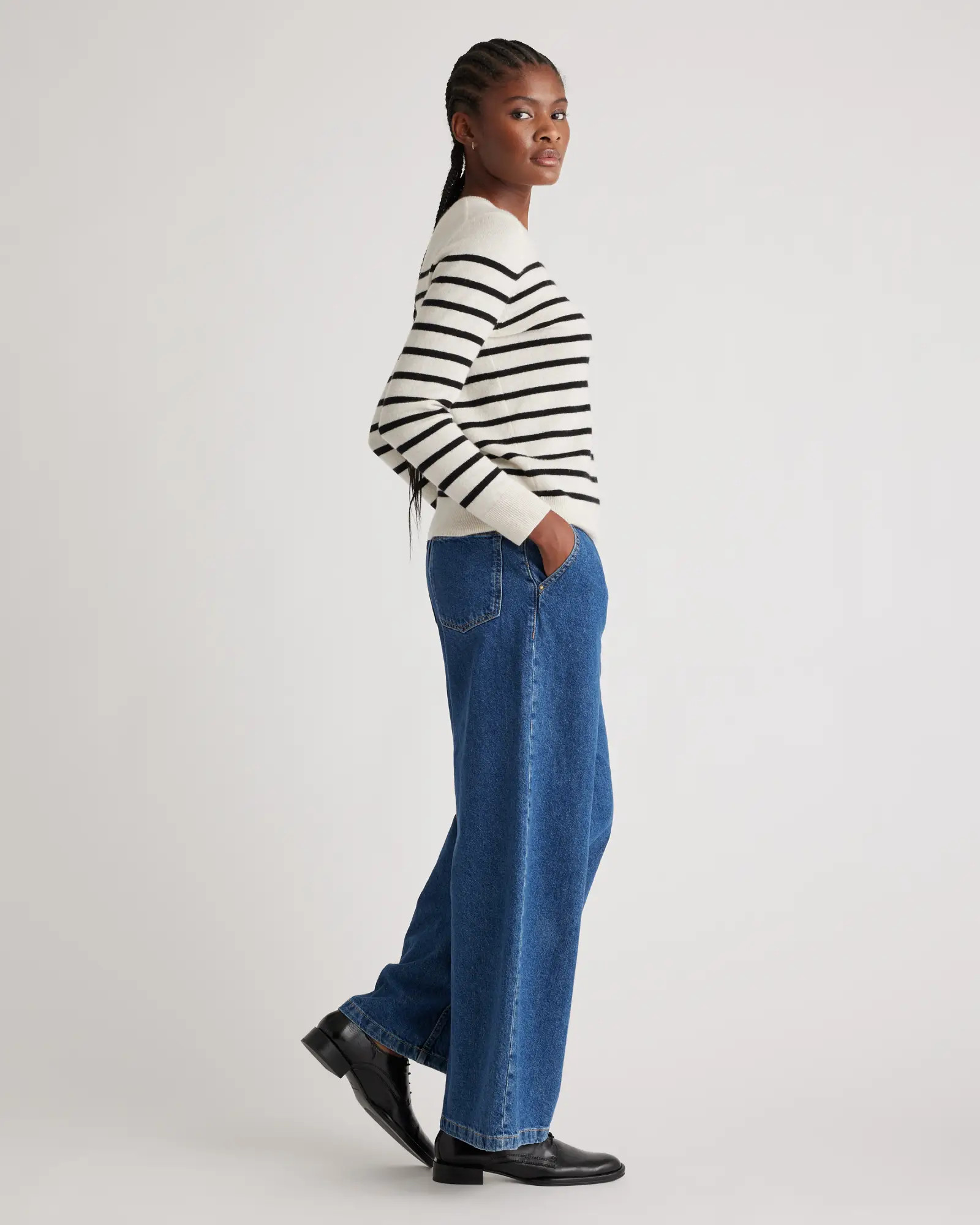 Mongolian Cashmere Crewneck Sweater | Quince