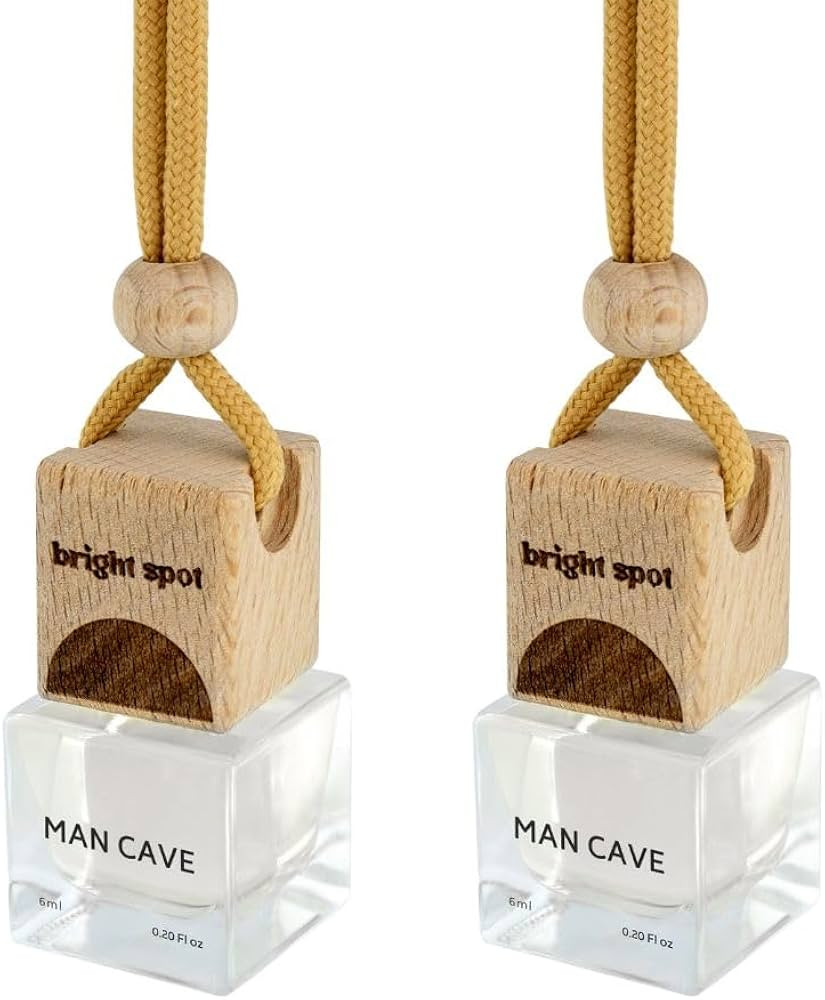 Bright Spot Man Cave Car Air Freshener - Premium Car Hanging Diffuser, Long-Lasting Fragrance up ... | Amazon (US)