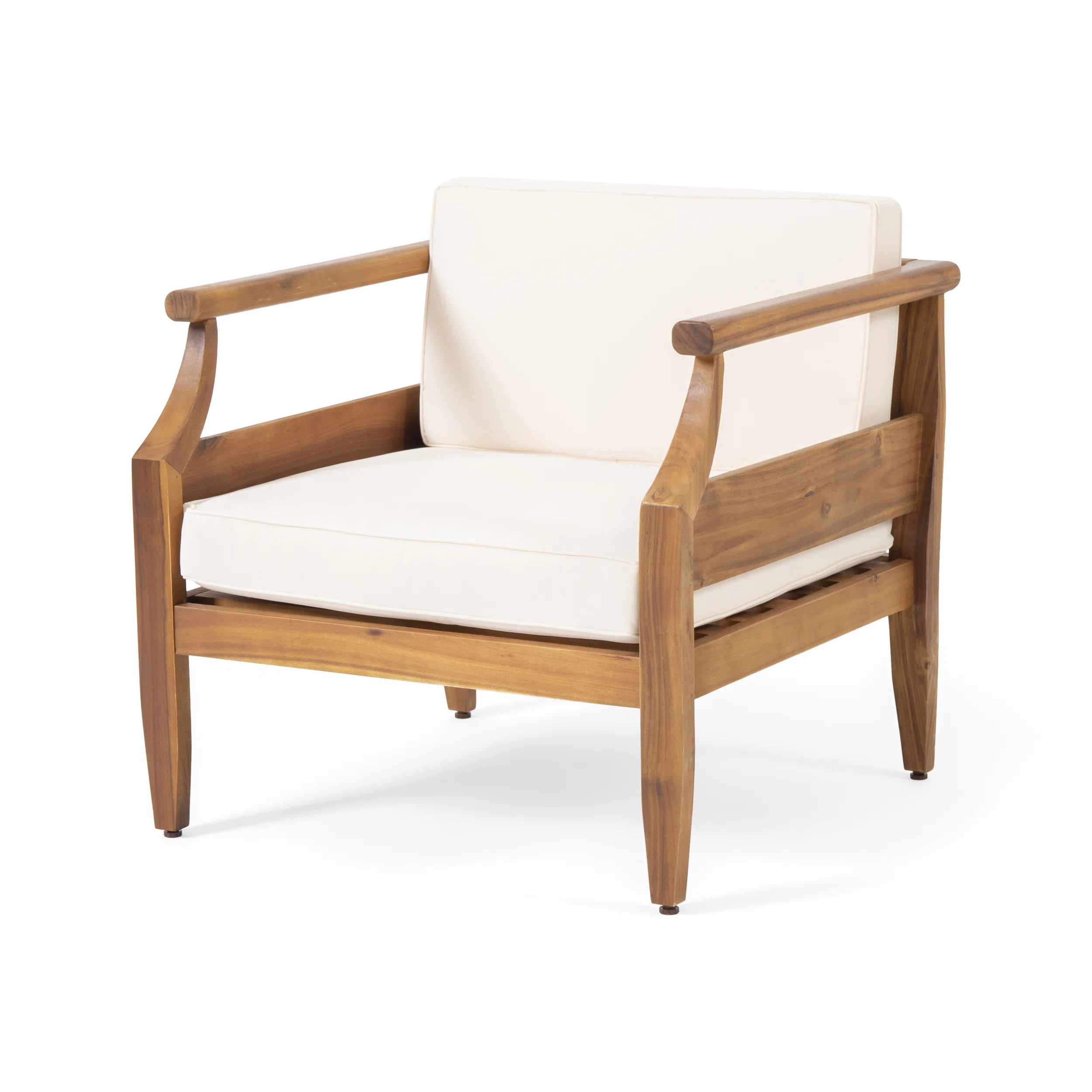 Mcclurg Acacia Outdoor Lounge Chair (Set of 2) | Wayfair North America