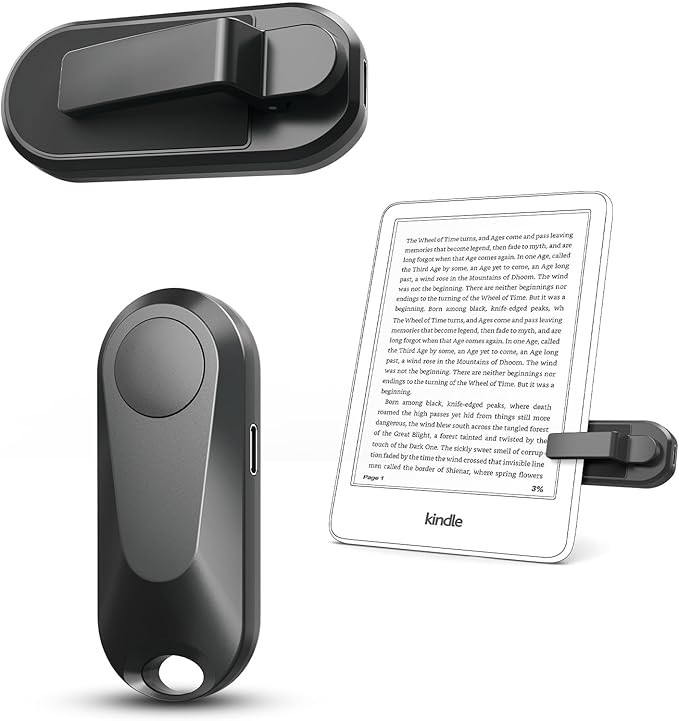 Remote Control Page Turner for Kindle Paperwhite Oasis Kobo eReaders, Camera Camcorder Remote Con... | Amazon (US)