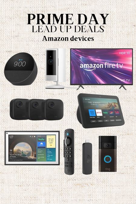 Amazon prime day lead up deals electronics up to 62% off 

#LTKSaleAlert