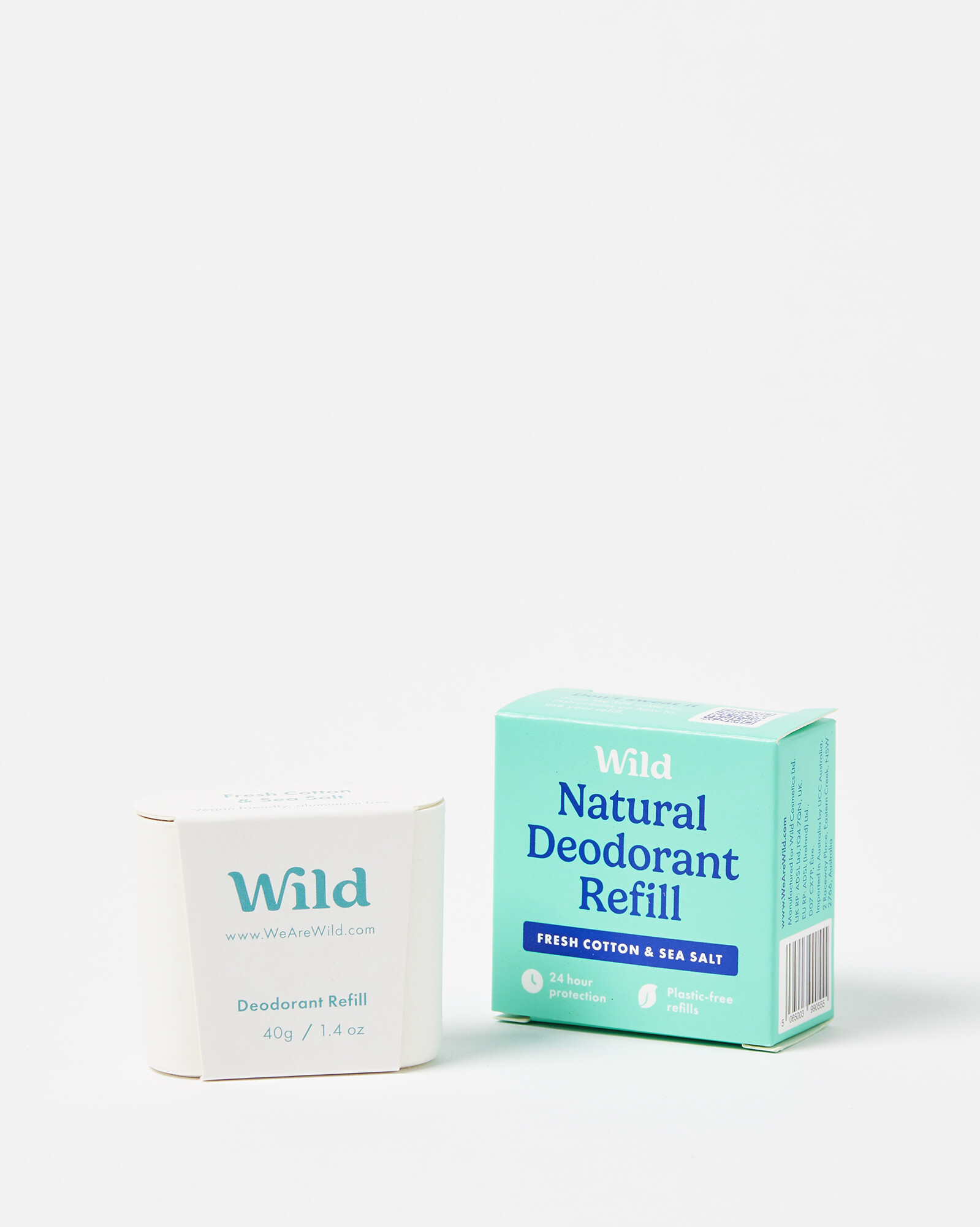 Wild Fresh Cotton & Sea Salt Deodorant Refill | Oliver Bonas (Global)