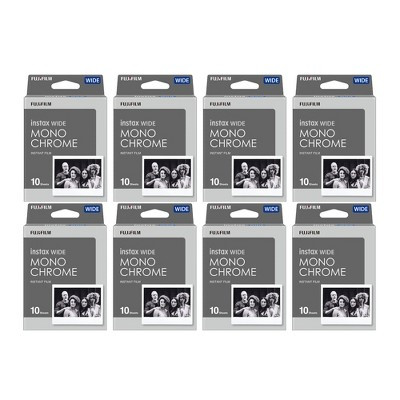 Fujifilm Instant Film, Instax Wide Monochrome 8-Pack | Target