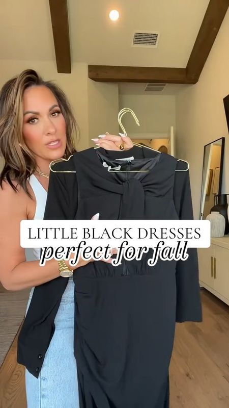 Every girl needs a little black dress in her wardrobe!  And these black dresses will cover every occasion for fall! 🖤 

I had codes to save you some 💰  

Black maxi dress: 53%off : SKIYVAZZ 

Bodycon tank dress: 50% off code: JW6X8K7E 
Long sleeve dress: 20% off code:20LGJHLR 

#gracekarin #lbd #blackdress #amazondresses #amazonfashion

#LTKover40 #LTKstyletip #LTKSeasonal