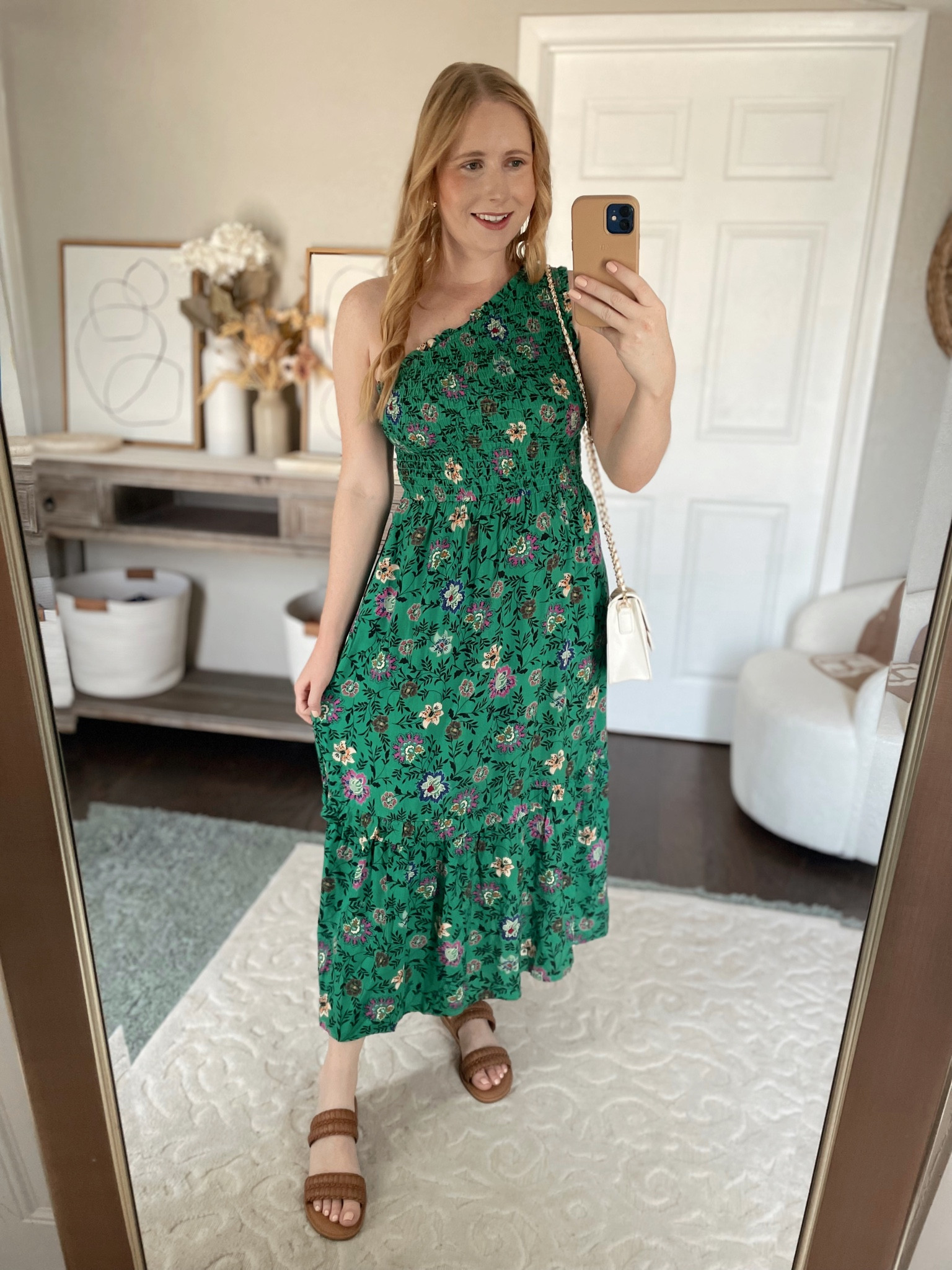 Target one shoulder dress! Affordable by Amanda wears a size S (you can size down or go TTS) green floral maxi dress from Target! So stunning for a summer event!! #target #targetstyle



#LTKSeasonal #LTKunder50 #LTKFind