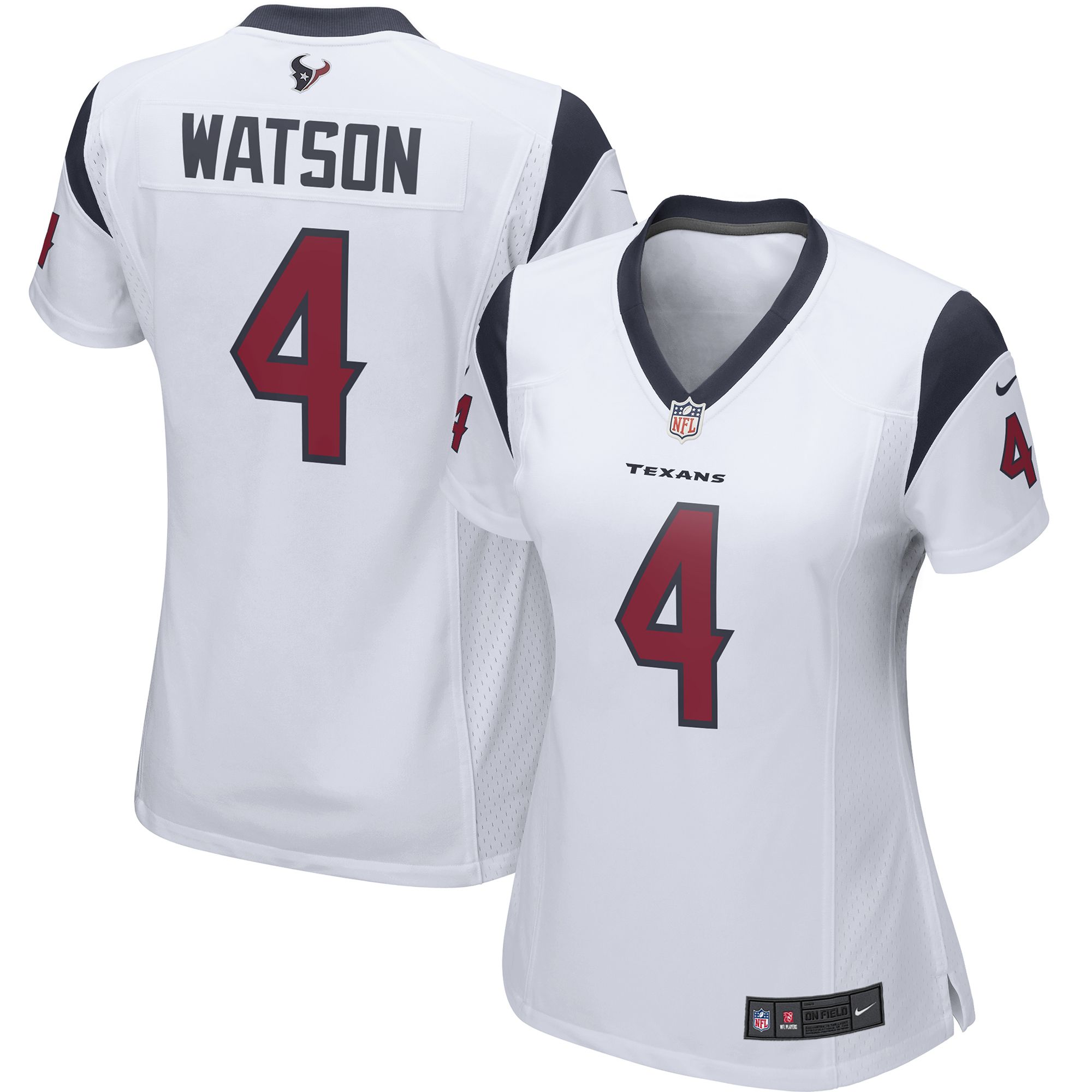 Deshaun Watson Houston Texans Nike Women's Player Game Jersey - White | Fanatics