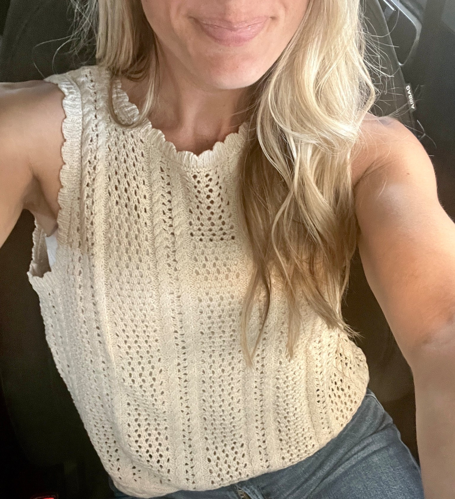 Cutest little crochet top for spring/summer 