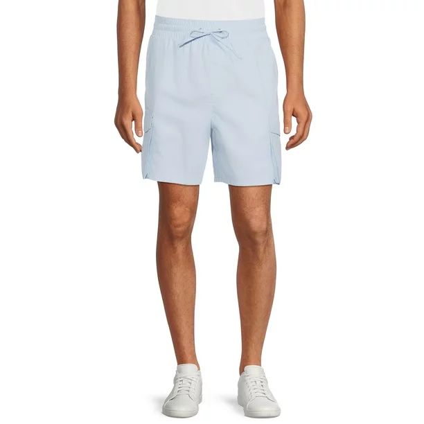 No Boundaries Men’s Pull-On Utility Shorts, Sizes XS-3XL | Walmart (US)