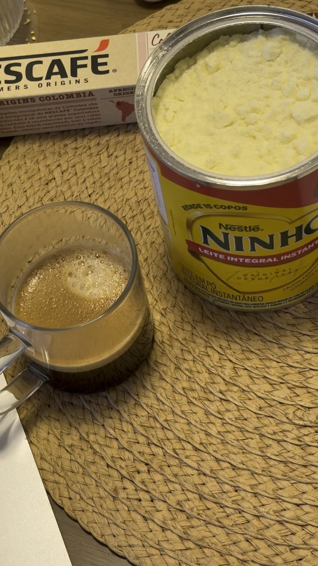 Dando um upgrade no cafezinho expresso, 2 colheres de leite ninho e temos um capuccino cremoso delícia 😮‍💨☕️🫶🏻

#LTKhome #LTKbrasil