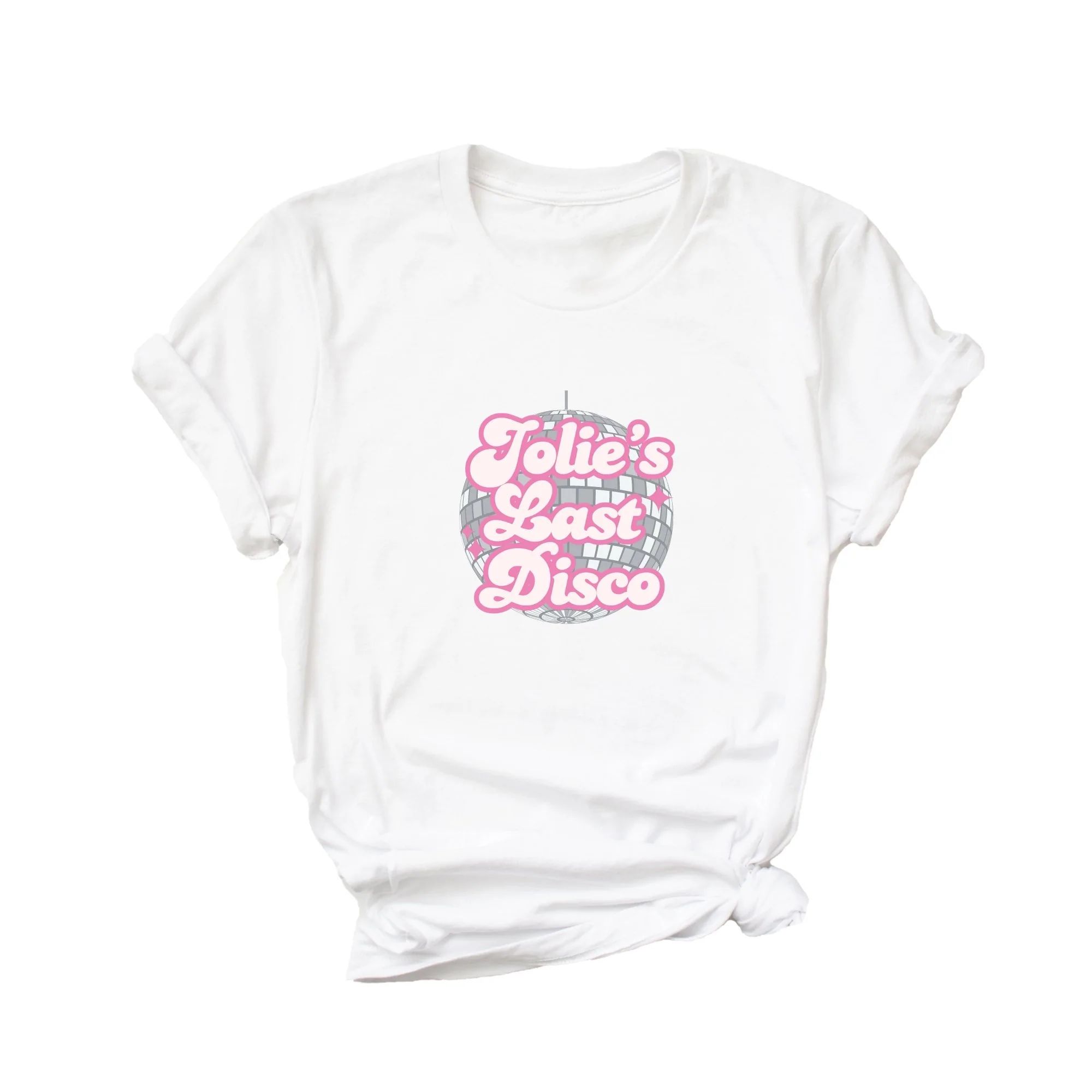 Custom Disco Ball Shirt | Sprinkled With Pink