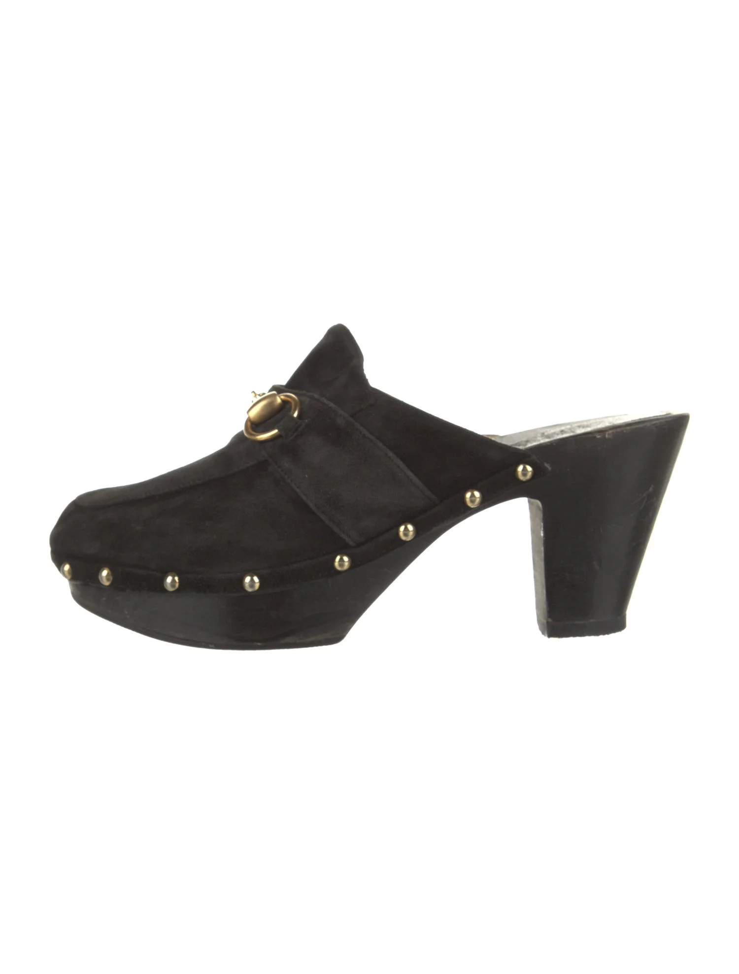 Vintage Horsebit Accent Mules | The RealReal