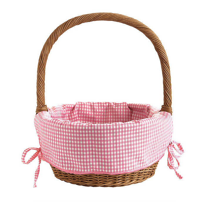 Wicker Easter Basket with Liner | Ballard Designs, Inc.