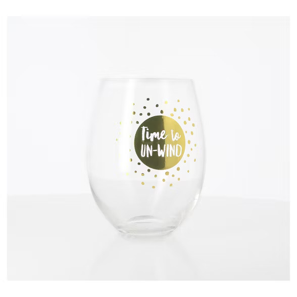 Giant Wine Glass Gold | Target