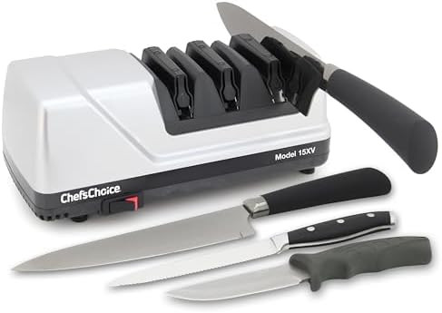 Chef’sChoice 15XV EdgeSelect Professional Electric Knife Sharpener with 100-Percent Diamond Abr... | Amazon (US)
