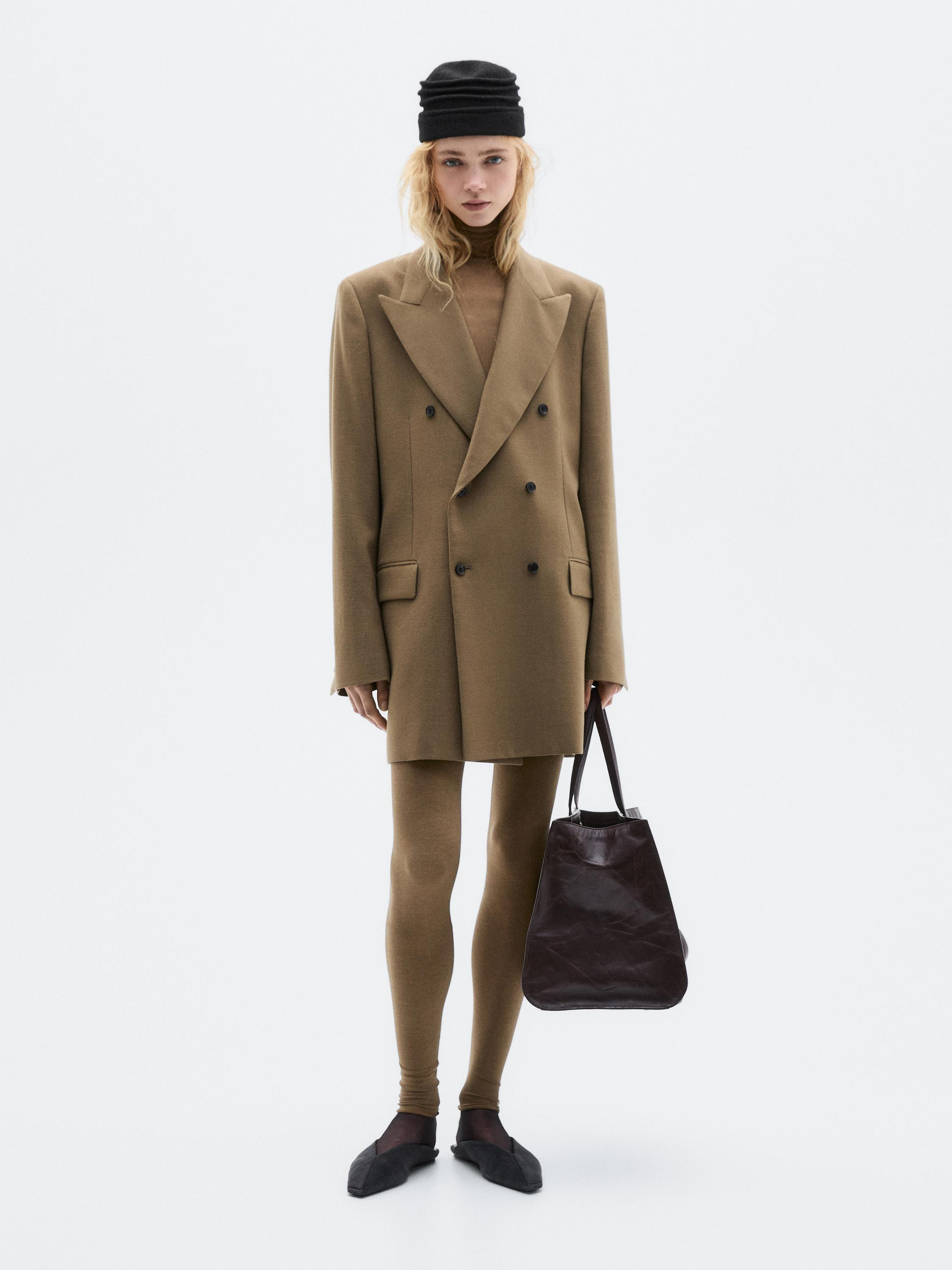 Strickleggins aus Seidenmischgewebe - LIMITED | Massimo Dutti DE