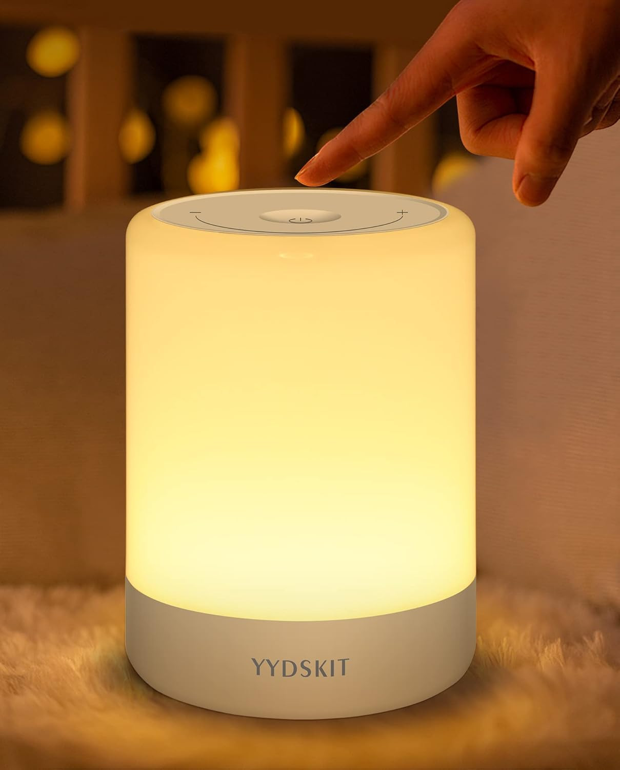 YYDSKIT Nursery Night Light, Baby Night Light with Dimmable Warm Light, 7 Customizable Color Port... | Amazon (US)