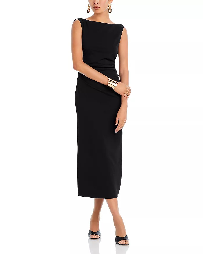 Mollie Ruched Midi Dress | Bloomingdale's (US)