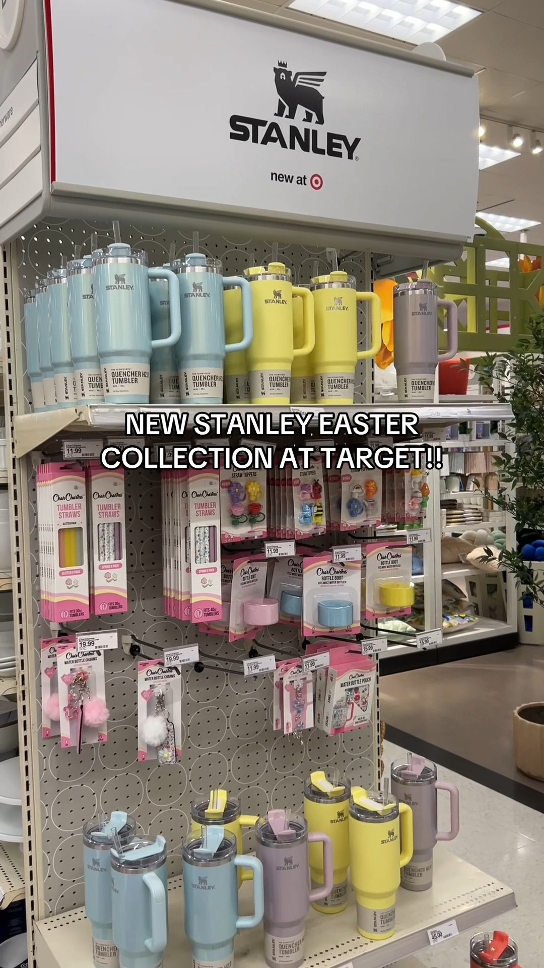 New Stanley Easter collection at Target! Also new CharCharms! 

#target #stanley #stanleycup #stanleytumbler #home #travel #spring #easter #waterbottle 

#LTKTravel #LTKWatchNow #LTKHome