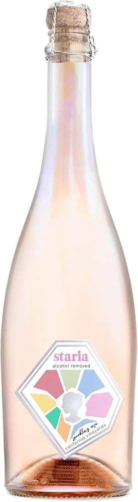 Starla Wines Non-Alcoholic Sparkling Rosé [750ml, 1-Pack] – Sugar-Free, Low Carb, 5 Calories |... | Amazon (US)