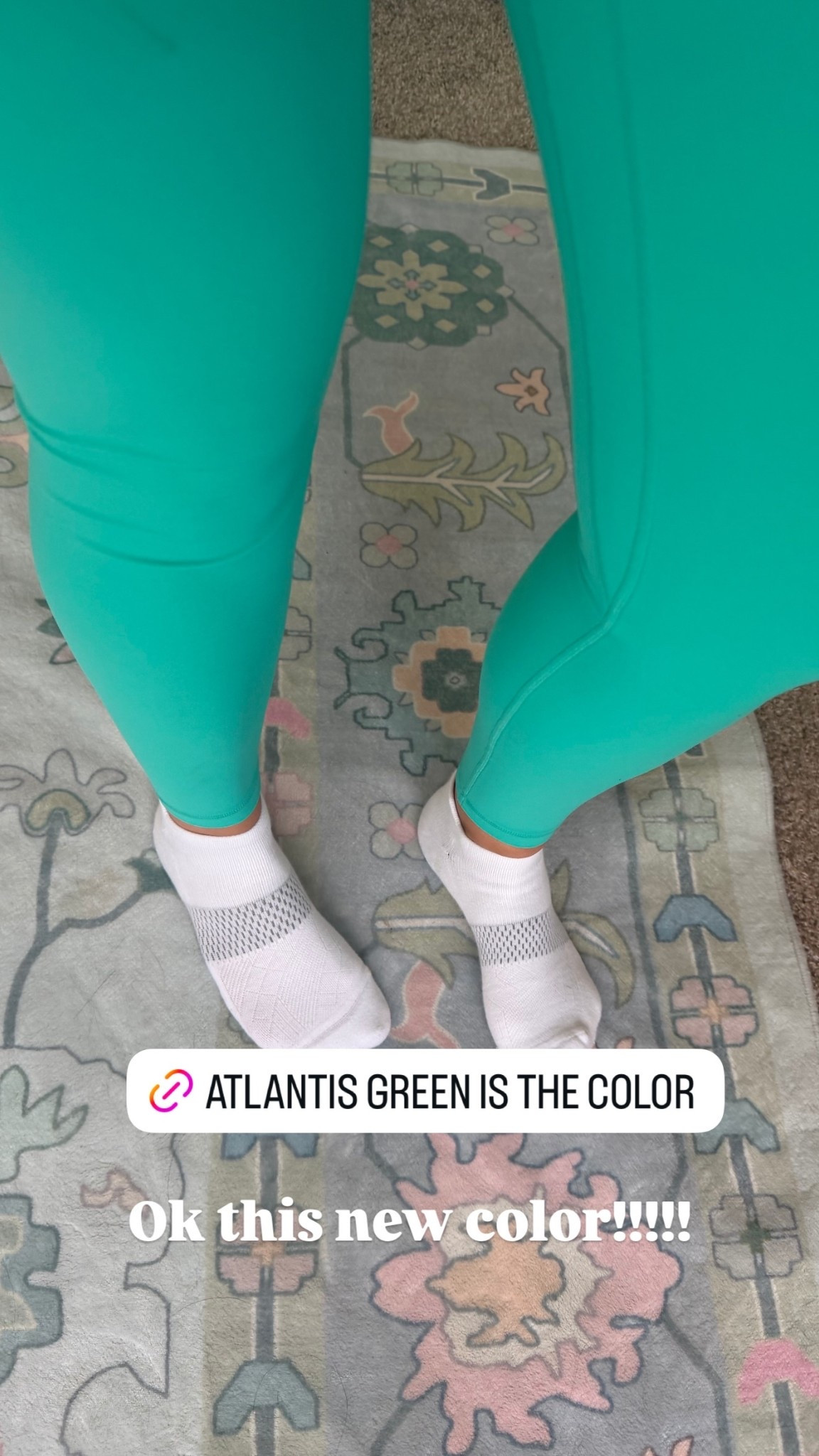 Ok this new color!!!!! Atlantis green - so pretty in these like Lulu leggings from Amazon!!

#LTKSeasonal #LTKMidsize #LTKSaleAlert