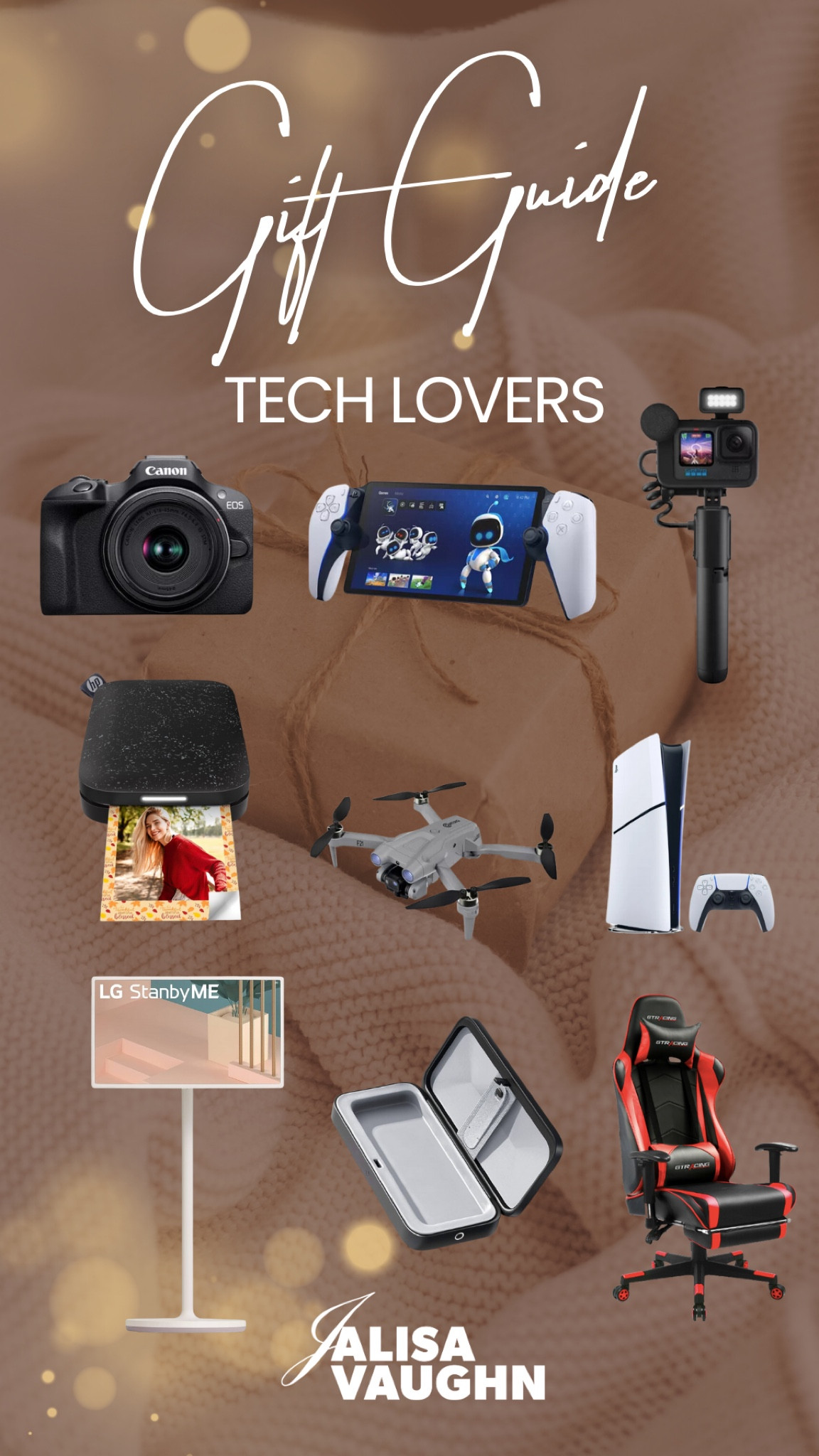 Tech lovers gift guide! Something for everyone who is into tech including this portable biometric safe! 

#LTKHoliday #LTKGiftGuide