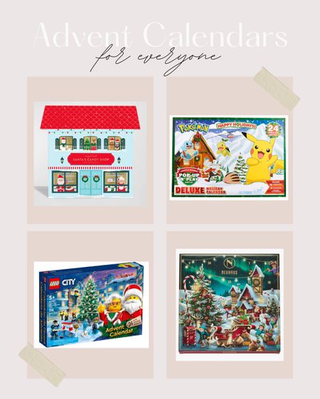 It’s not too late to get an Advent calendar for the whole family! Sugarfina, Pokémon, Legos, Neuhaus - and so many others to choose from (most $20-$50 with codes).

#LTKGiftGuide #LTKHolidaySale #LTKfindsunder50