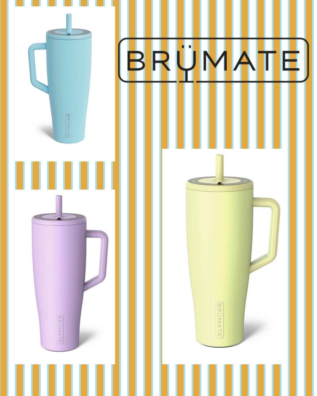 @Target just dropped their spring BruMate colors!