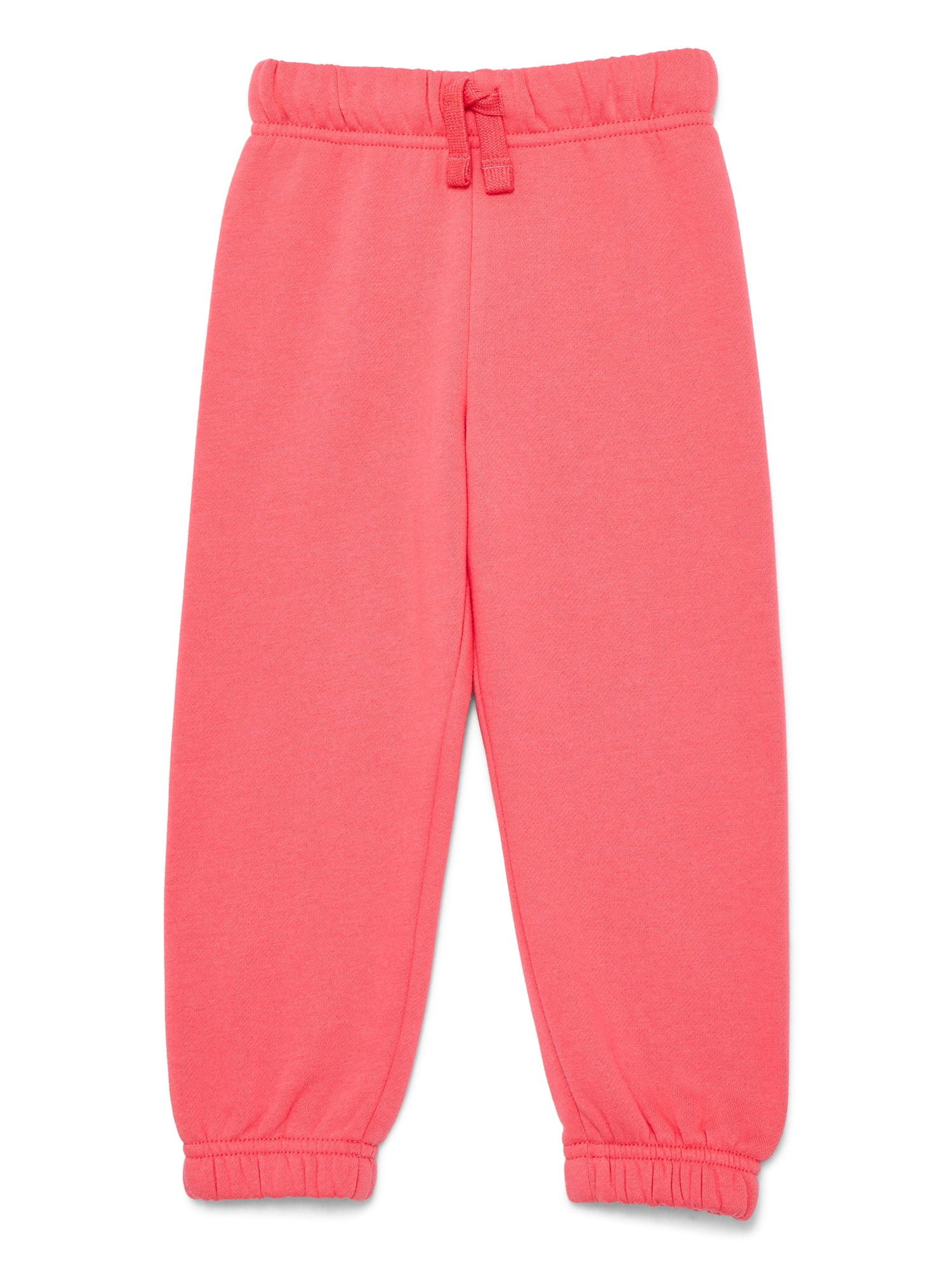 Wonder Nation Toddler Girls Fleece Jogger Pants, Sizes 2T-5T | Walmart (US)