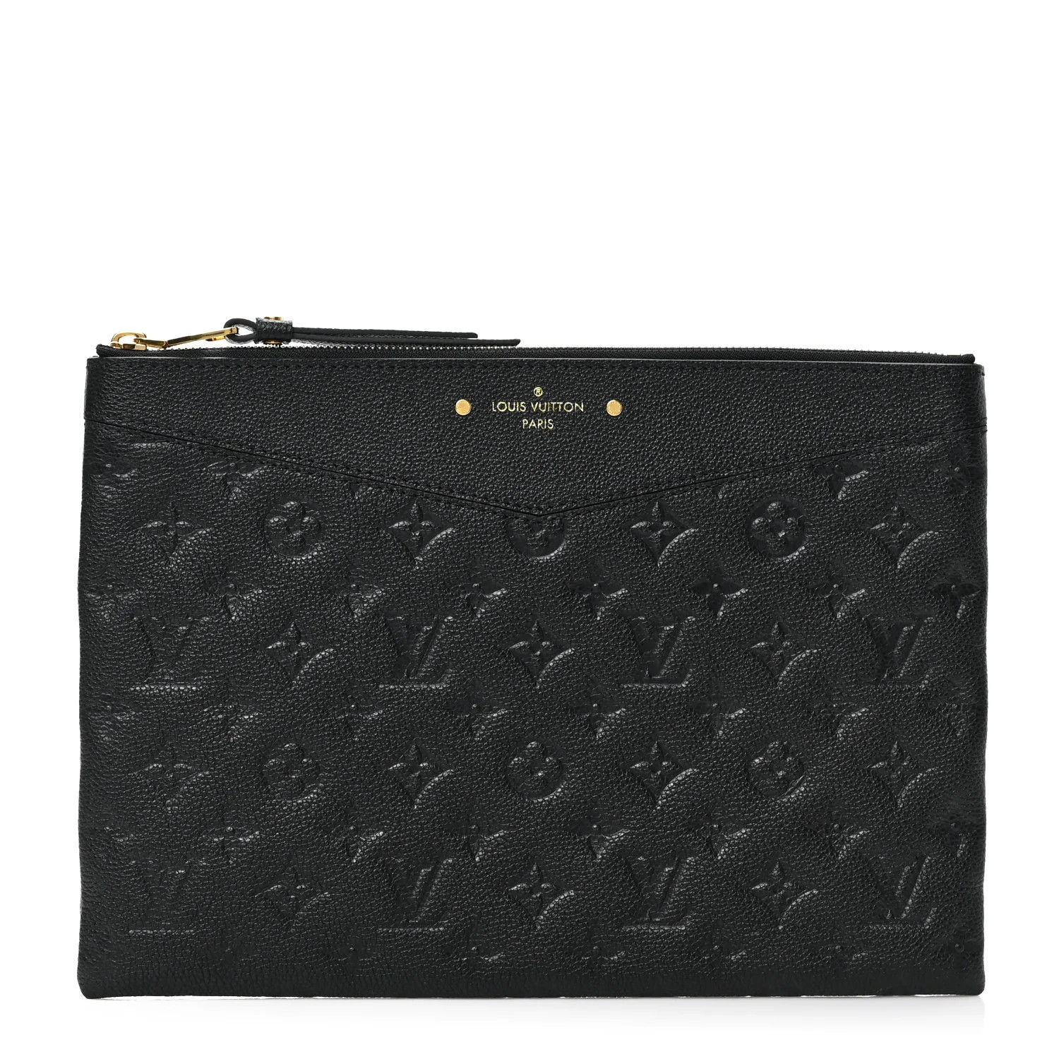 LOUIS VUITTON Empreinte Daily Pouch Black | FASHIONPHILE | FASHIONPHILE (US)