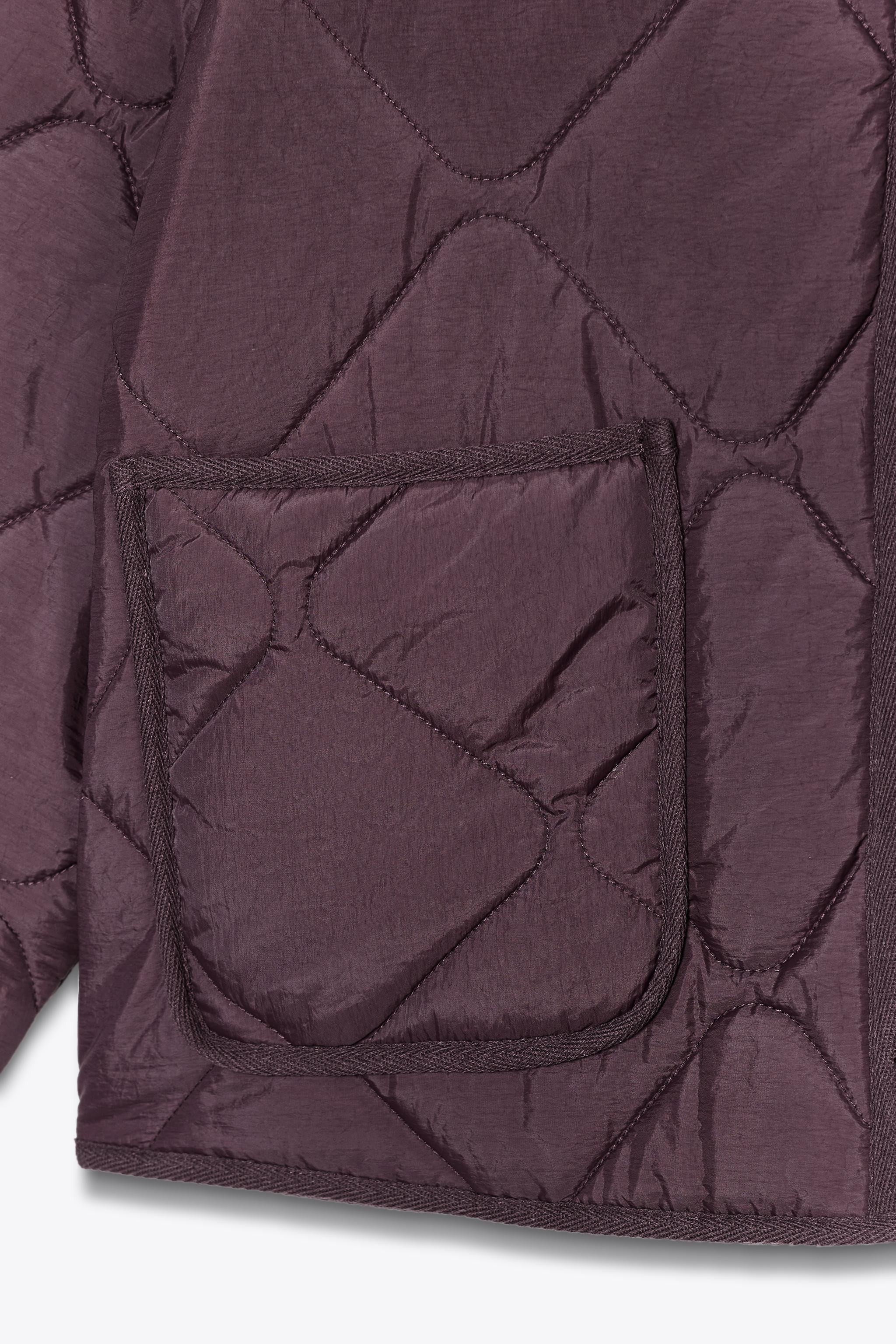 QUILTED JACKET WITH PATCH POCKETS | Zara UK