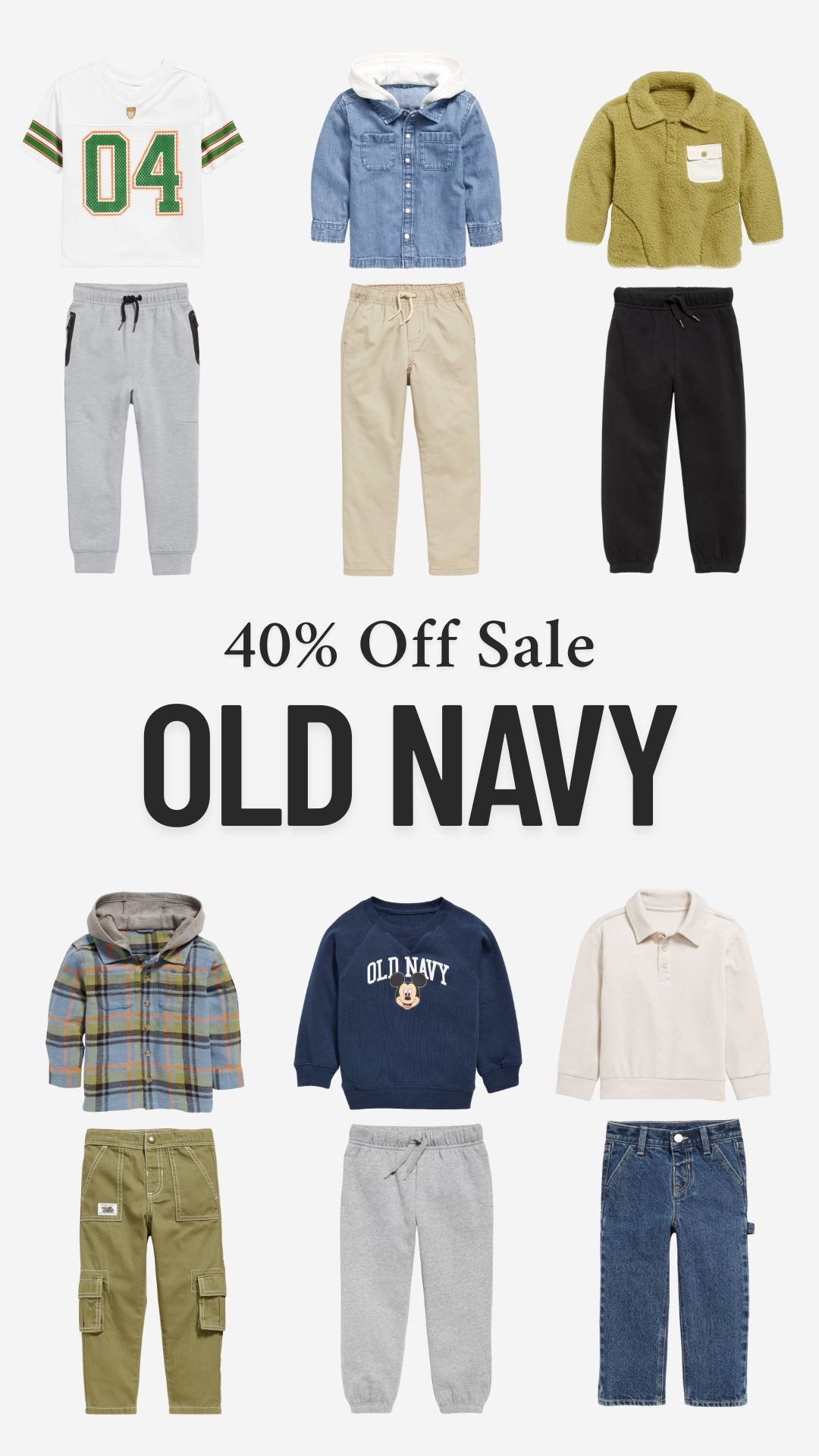 40% toddler boy clothing at old navy! 

#LTKKids #LTKStyleTip #LTKSaleAlert